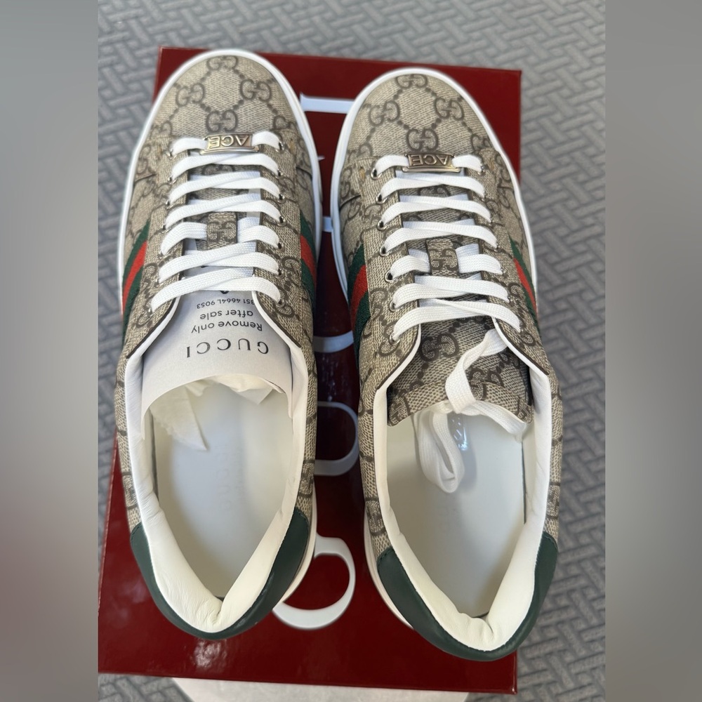 Gucci Women's Ace Low Top Sneakers. Size 7 BRAND NEW IN BOX - Picture 10 of 16